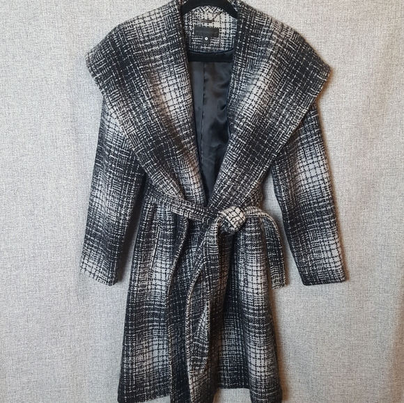 Worthington Jackets & Blazers - Worthington Wool Wrap Coat with Shawl Collar Sz M